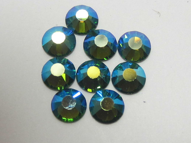 1 Gross 5ss SHAMROCK AB (maxima) FLATBACK PRECIOSA Rhinestones